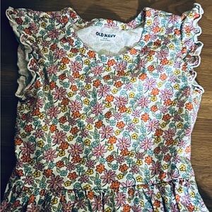 Old Navy Floral Knit Dress Sz 8